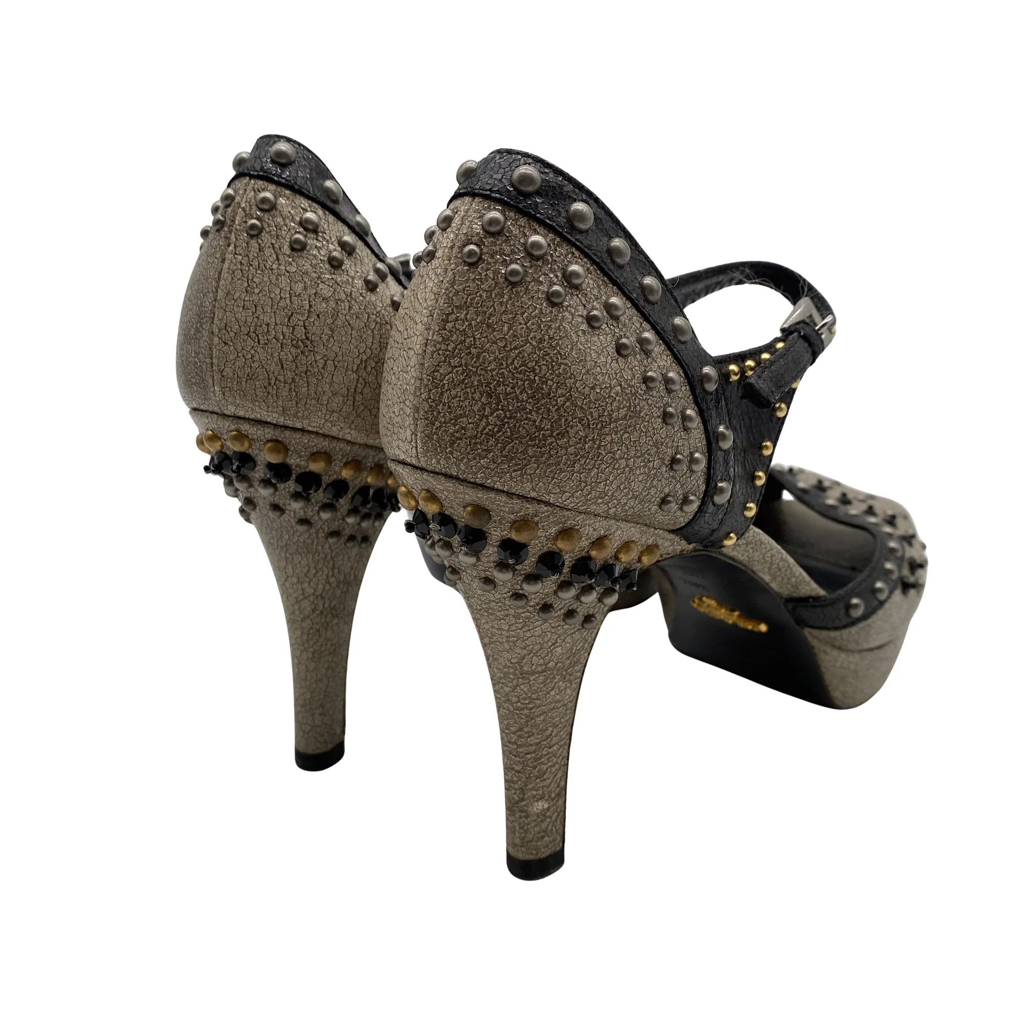 Avokärkiset korkokengät, koko 38 - Image 3